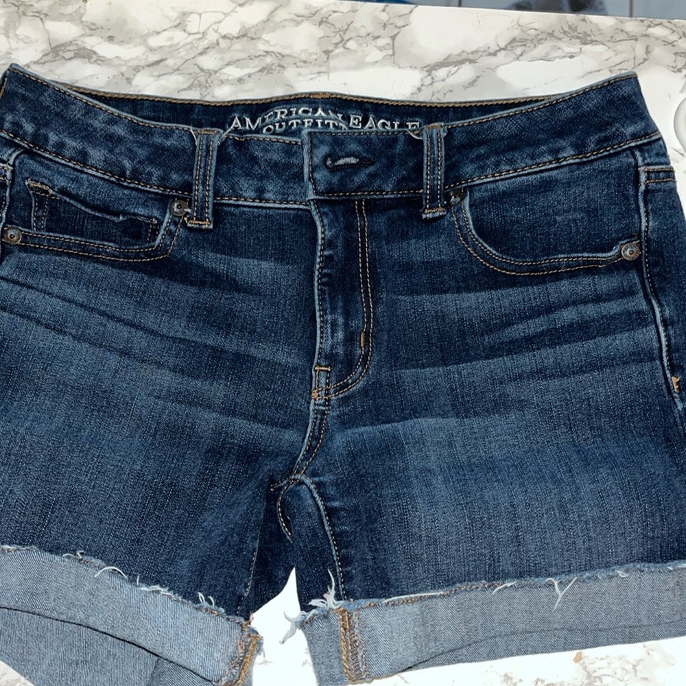American Eagle midi shorts